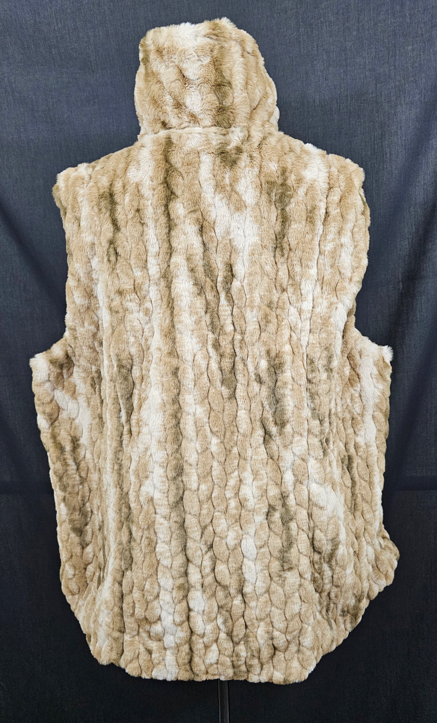 Catherine MaLandrino Fur (Faux) Sleeveless Vest - New