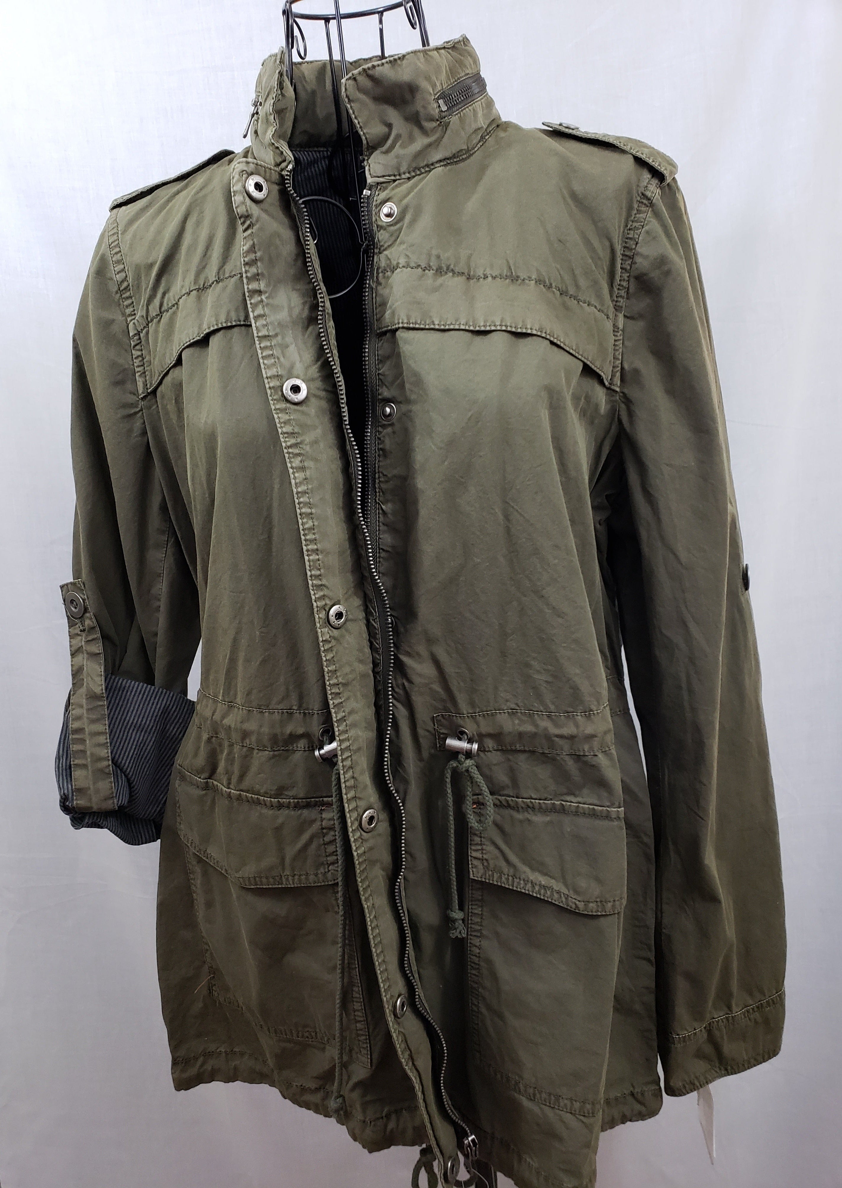 Levi's Men's Medium Camouflage Military Jacket Wash Cotton Hooded  8827135573 | eBay